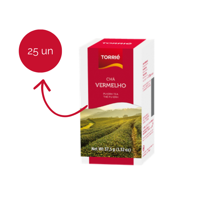 Chá Torrié Vermelho 25 Unidades 37,5 g