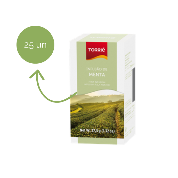 Infusão Torrié Menta 25 Unidades 37,5 g