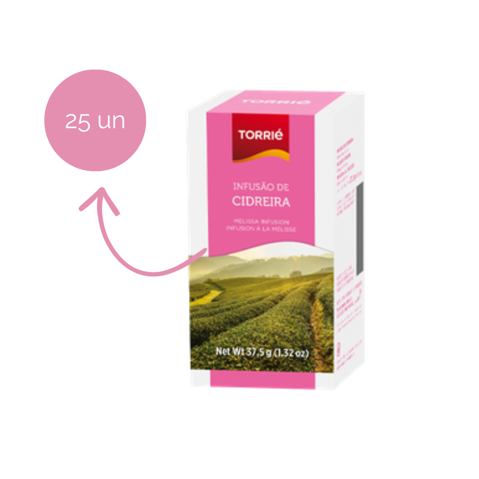 Infusão Torrié Cidreira 25 Unidades 37,5 g