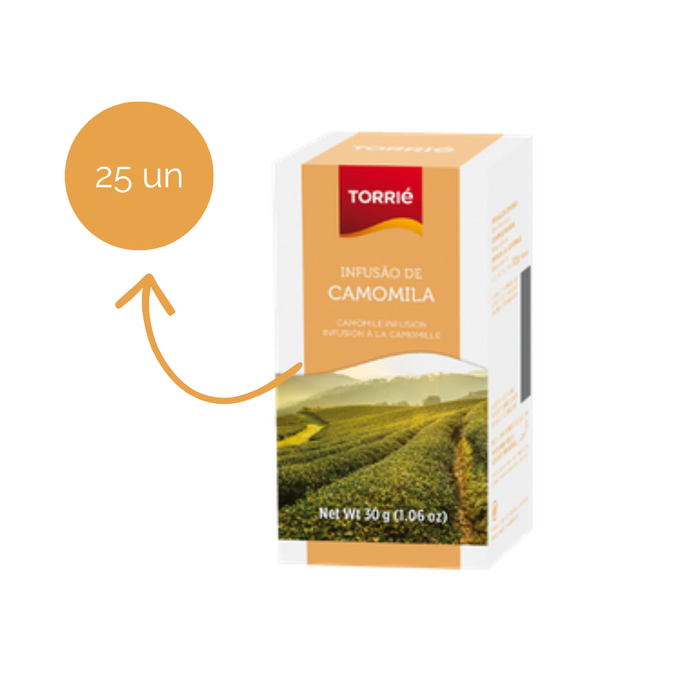 Infusão Torrié Camomila 25 Unidades 30 g