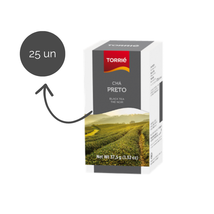 Chá Torrié Preto 25 Unidades 37,5 g