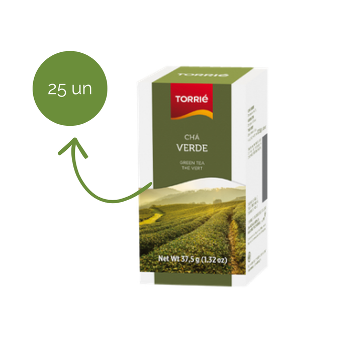 Chá Torrié Verde 25 Unidades 37,5 g
