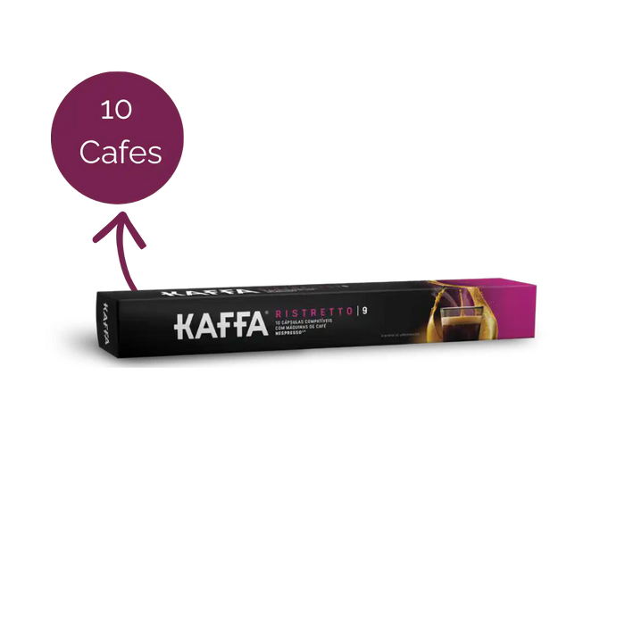 Cápsulas Kaffa Distretto Compatíveis Nespresso 10 Unidades — Plástico