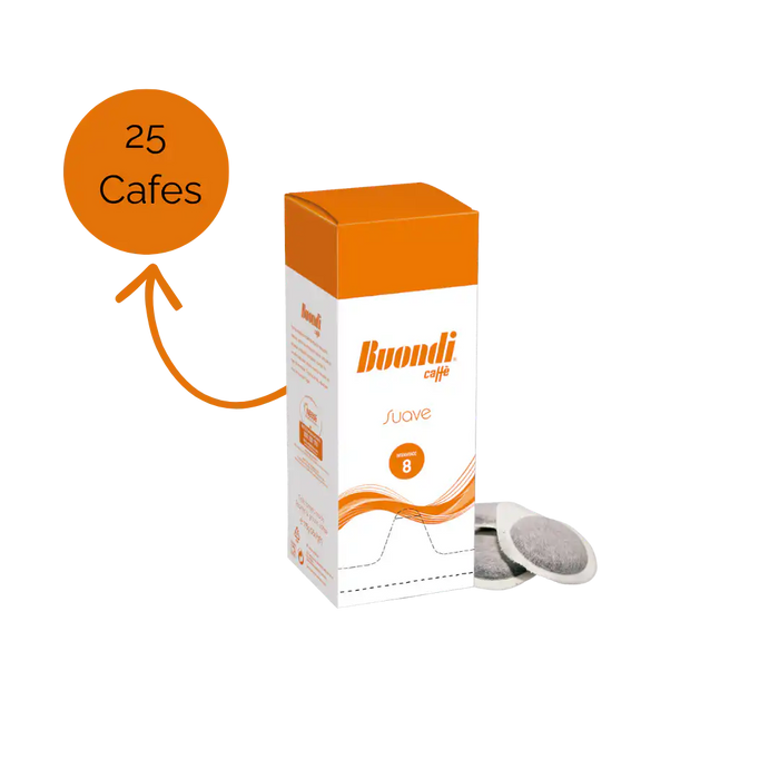 Pastilhas de Café Buondi Suave 25 Unidades