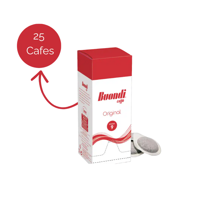 Pastilhas de Café Buondi Original 25 Unidades