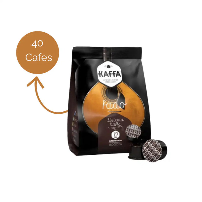 Cápsulas Kaffa Fado Bogotá Sistema Kaffa 40 Unidades