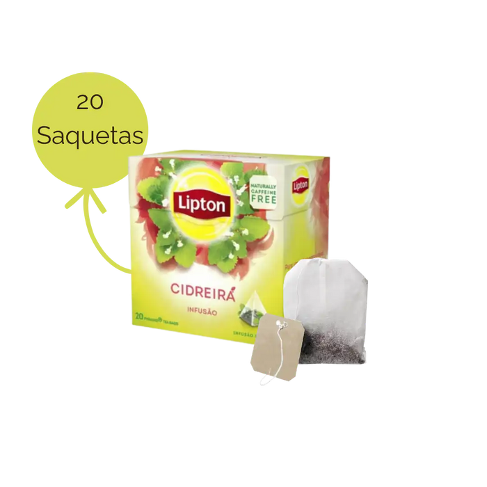 Chá Lipton Cidreira Infusão 20 Saquetas