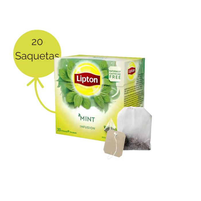 Chá Lipton Hortelã Infusão 20 Saquetas