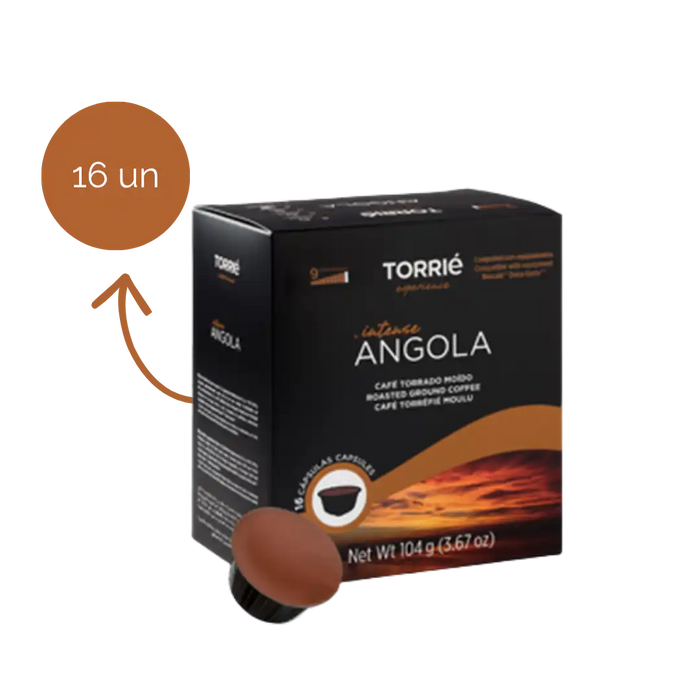 Cápsulas Torrie Angola Compatíveis Dolce Gusto 16 Unidades