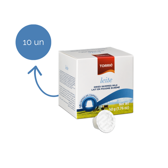 Cápsulas Torrié Leite 10 Unidades 50 g